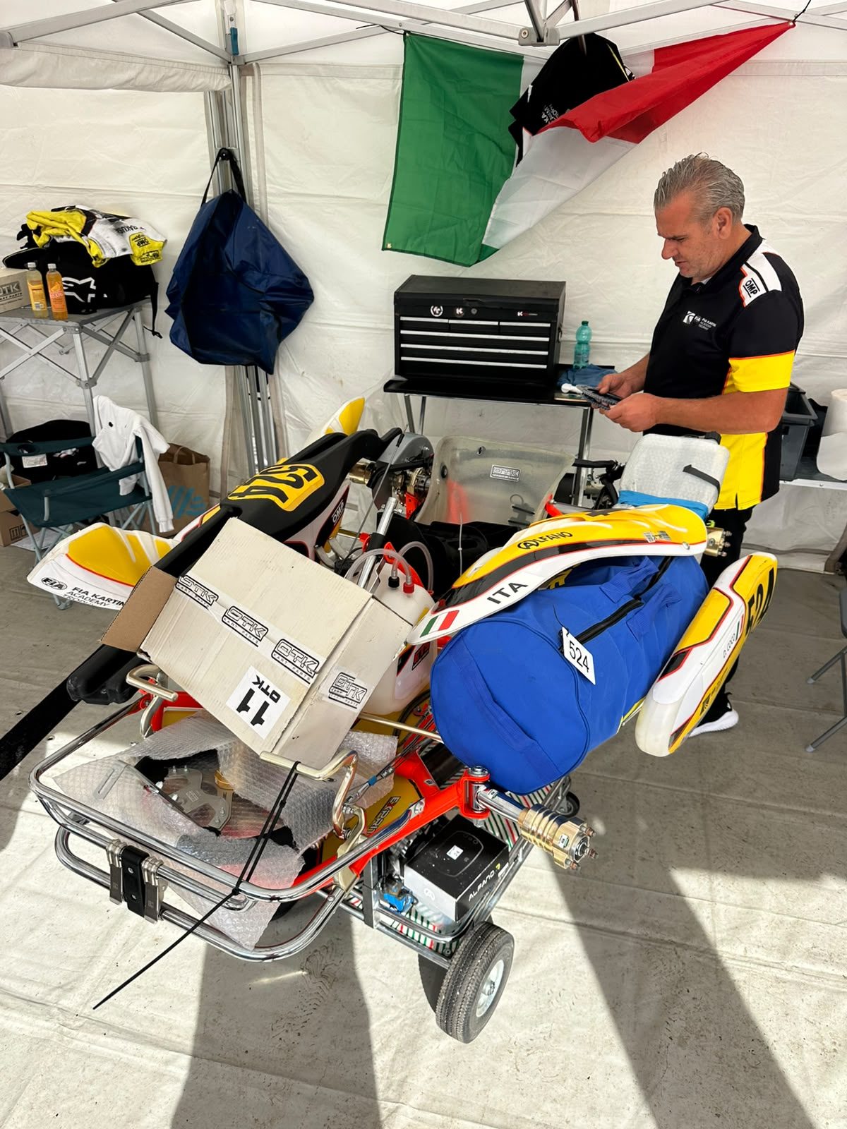 Lavori nel box