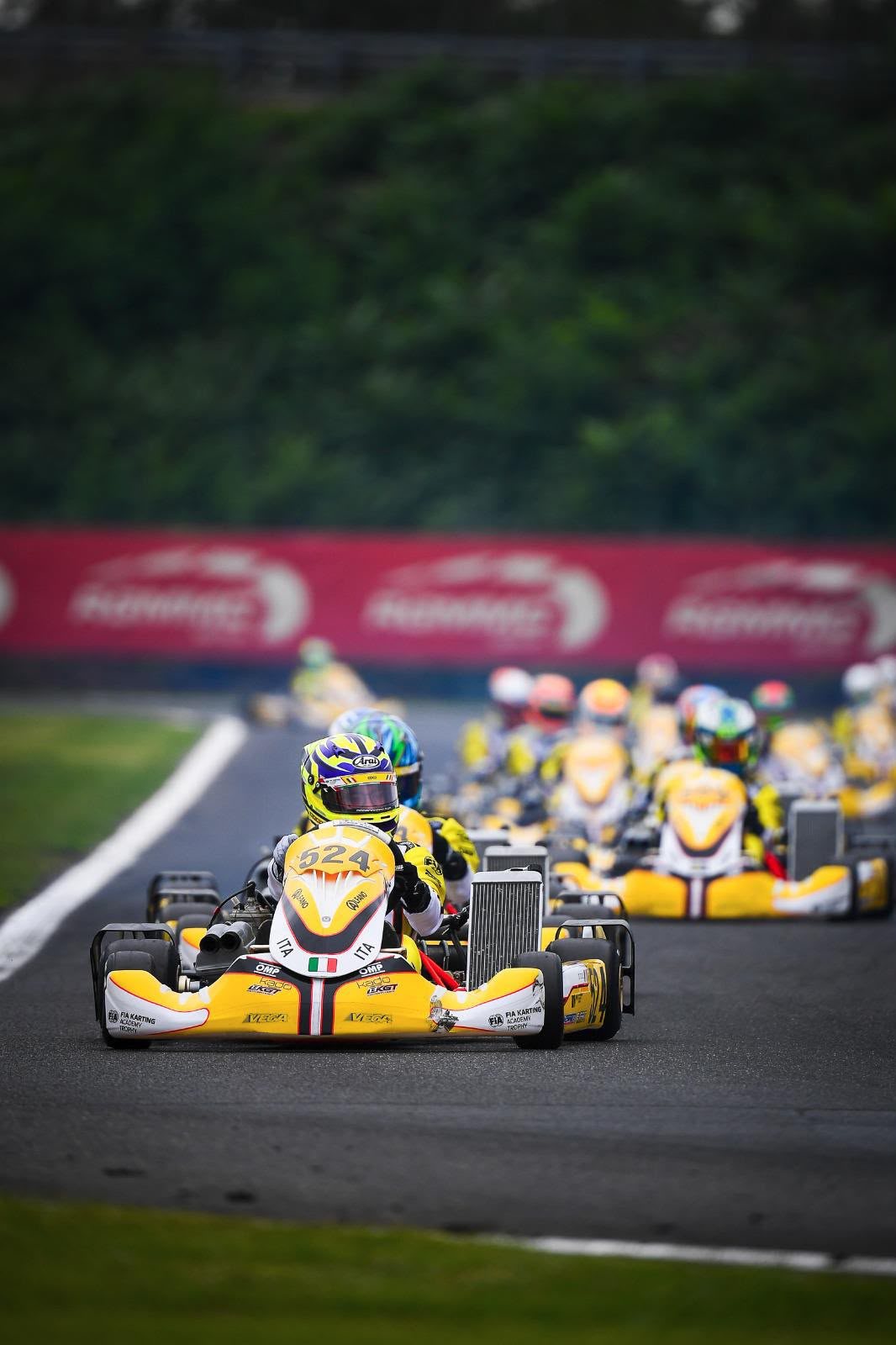 Il gruppo dell'Academy Trophy