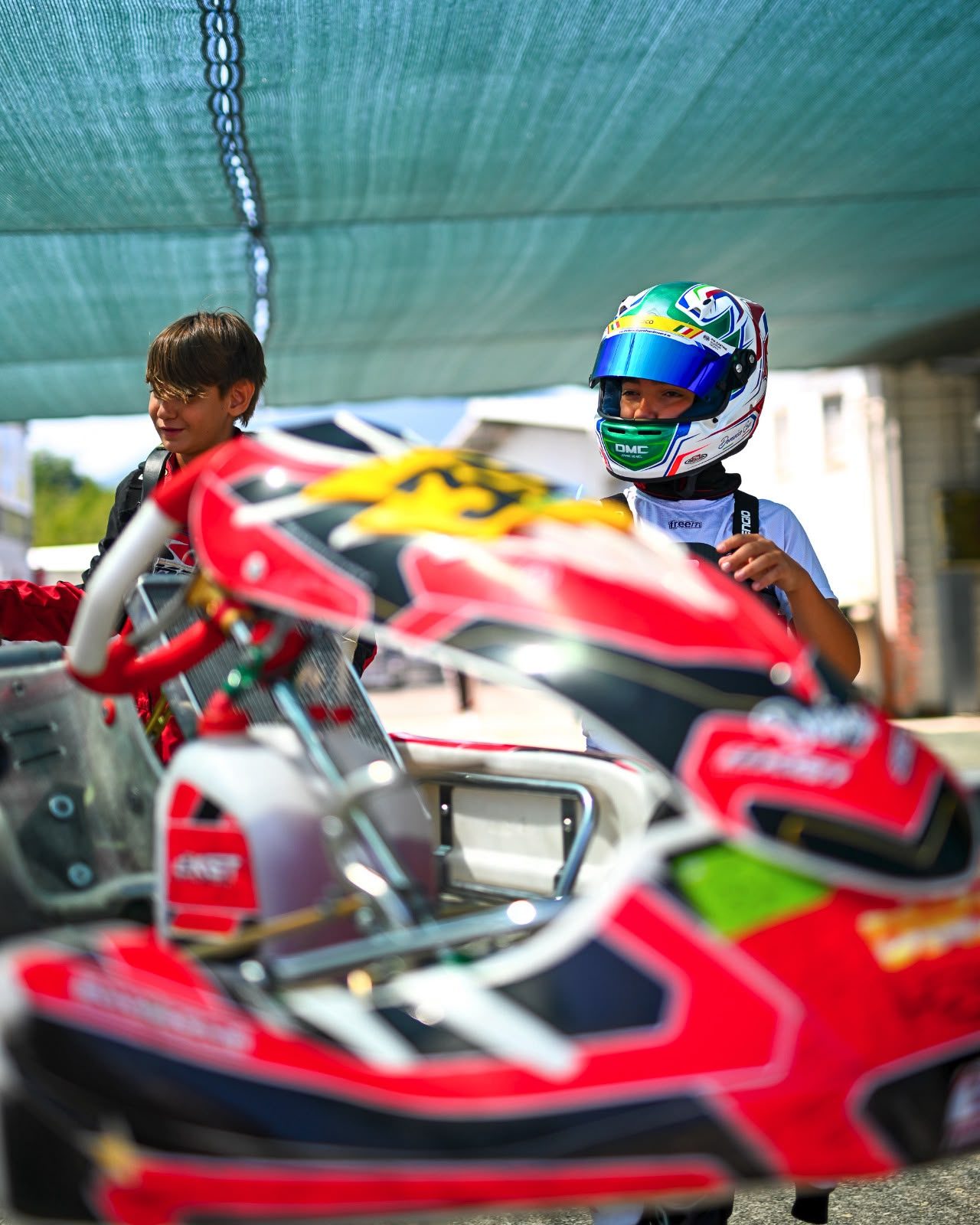 Il kart rosso KGT