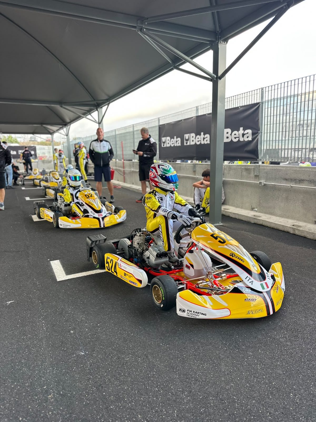 Verso la pista
